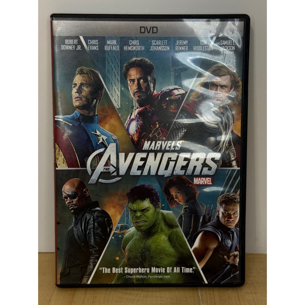 Marvel's The Avengers DVD 2012 Superhero Movie Widescreen Joss Whedon MCU
